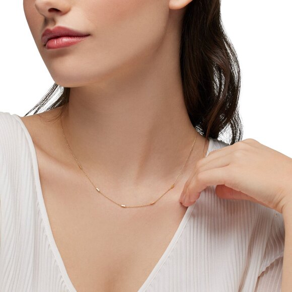 Birks 18K Yellow Gold Rosée du Matin Necklace - Picture 2 of 4